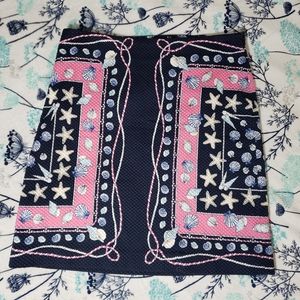 talbots size 2 seashell pencil skirt